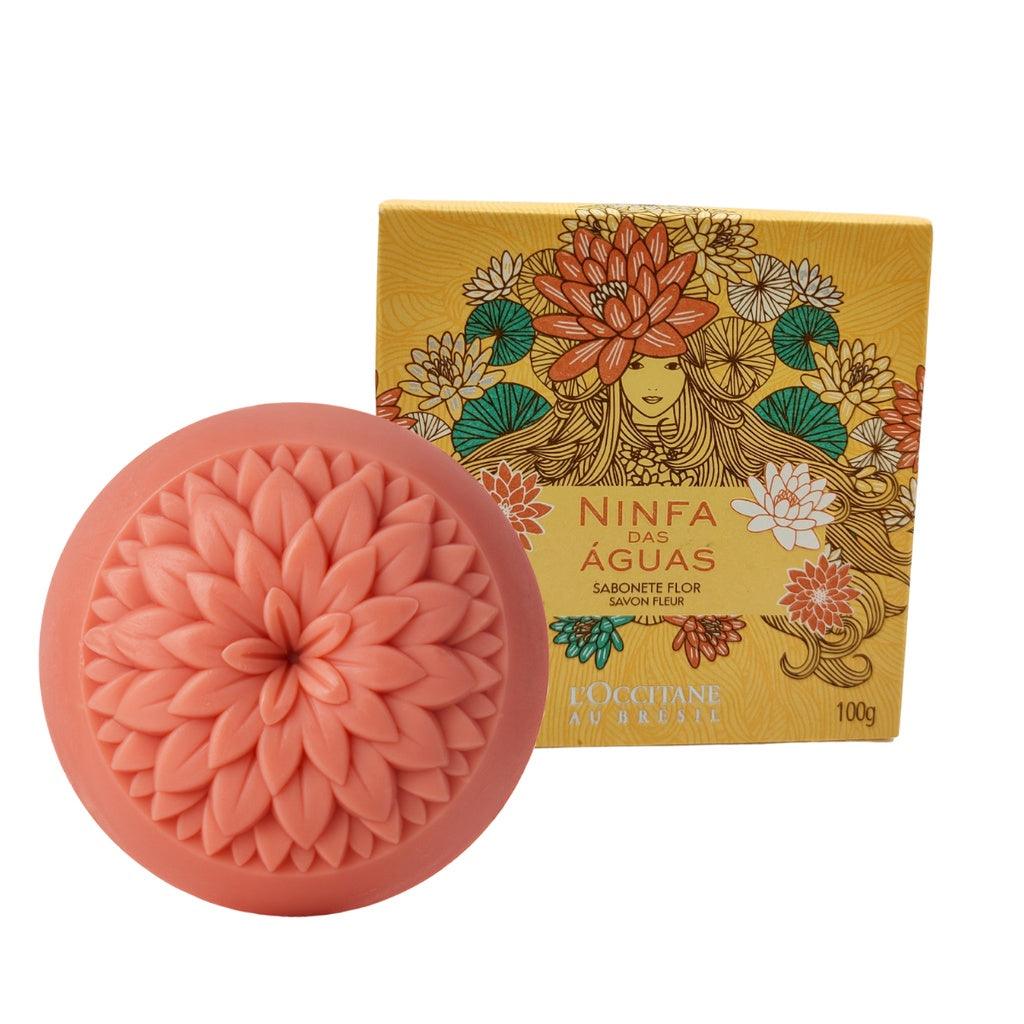 Sabonete L'Occitane Au Brésil Flor Ninfa das Águas 100g - A Perfumista Mococa