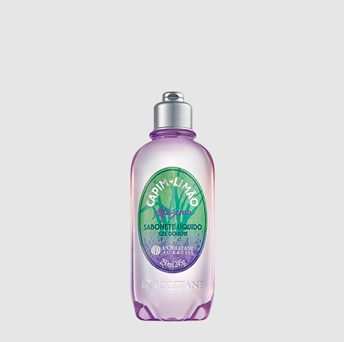 Sabonete Líquido L'Occitane au Brésil Capim-Limão Alfazema 250ml