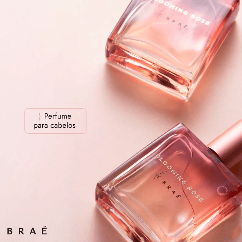 Braé Blooming Rose - Perfume Capilar 50ml - A Perfumista Mococa