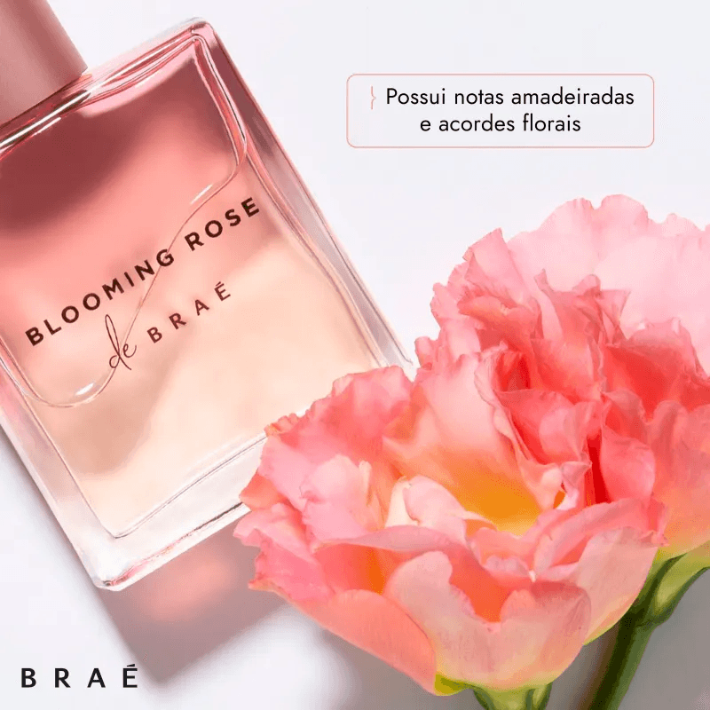 Braé Blooming Rose - Perfume Capilar 50ml - A Perfumista Mococa