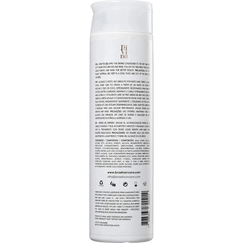 Condicionador Antifrizz Braé Divine 250ml