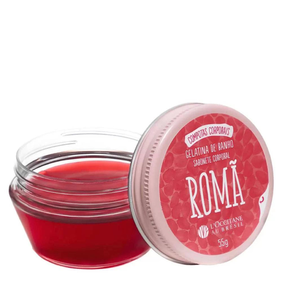 Gelatina de Banho L’Occitane au Brésil Romã 55g - A Perfumista Mococa