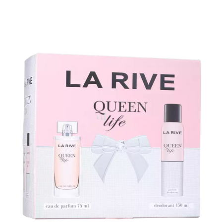 Kit Queen Of Life La Rive Feminino - Eau de Parfum 75ml + Desodorante 150ml - A Perfumista Mococa