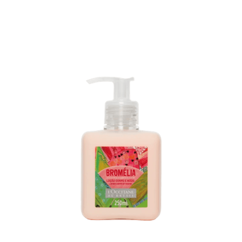 Loção Corporal e Mãos L'Occitane Au Brésil Bromélia 250ml - A Perfumista Mococa