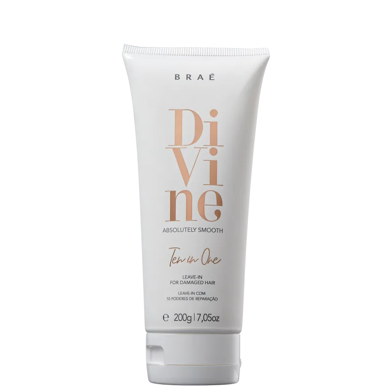 Braé Divine Ten in One apresenta 10 benefícios de reparação em um único produto.  