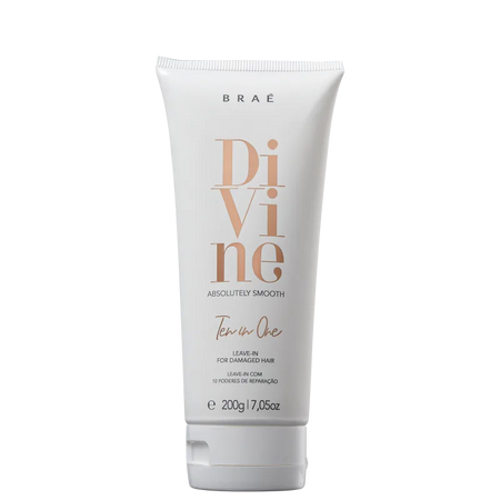 Braé Divine Ten in One apresenta 10 benefícios de reparação em um único produto.  