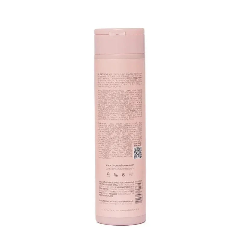 Rotulo de Brae Glow Shine Shampoo 250ml