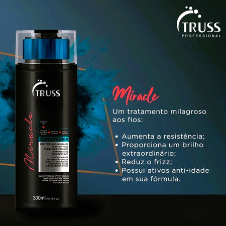 Banner Condicionador Miracle Truss 300ml