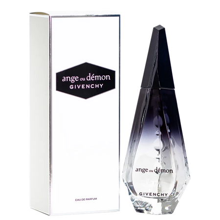 Caixa e frasco de Ange ou Démon é um perfume Givenchy feminino oriental floral