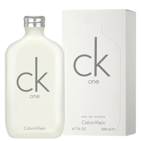 Caixa e frasco de Perfume CK One Unissex Calvin Klein