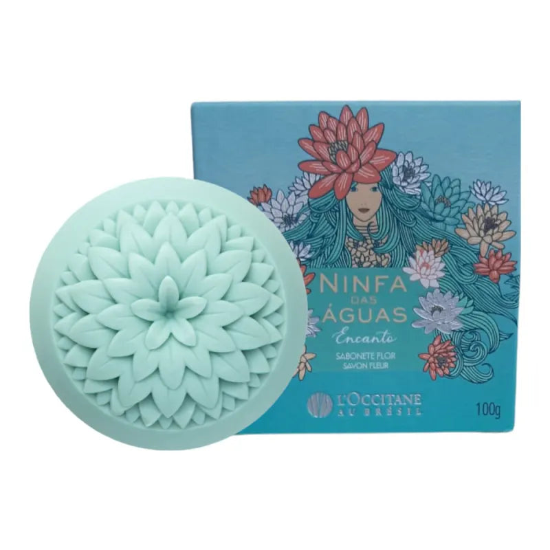 Sabonete L'Occitane Au Brésil Flor Ninfa das Águas Encanto 100g