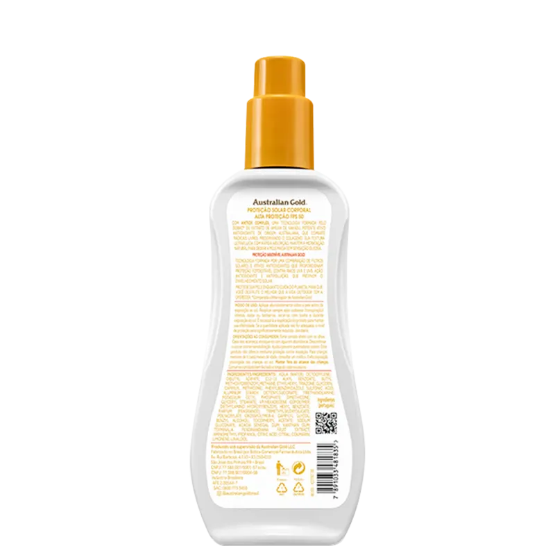 Australian Gold Antiox Complex Ultra Fluido FPS 50 - Protetor Solar 220ml - A Perfumista Mococa