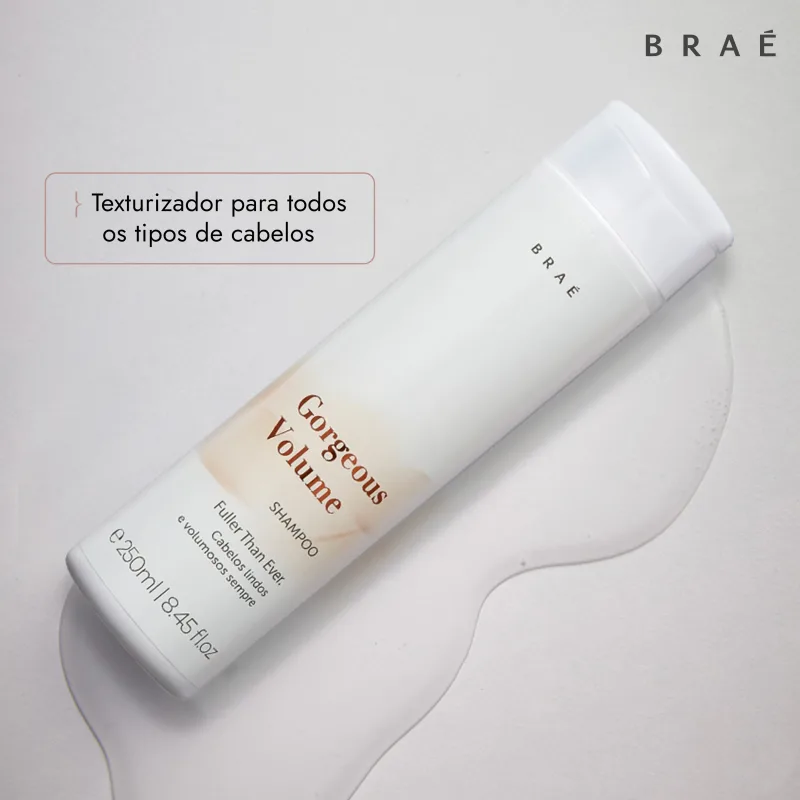 Shampoo Gorgeous Volume da Braé