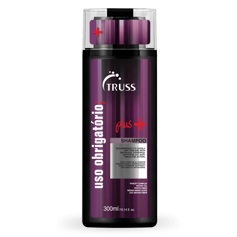 Shampoo Truss Uso Obrigatório Plus+ 300ml