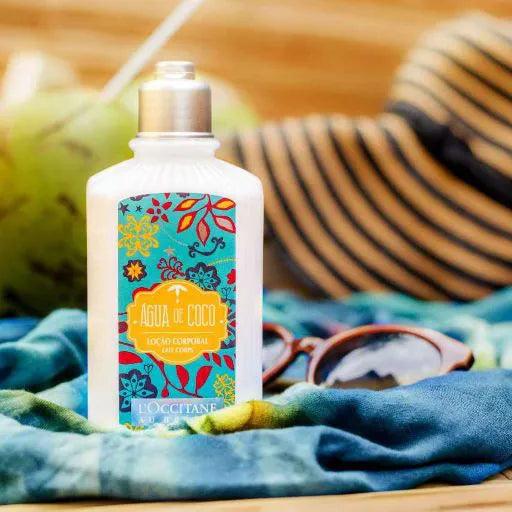 Loção Desodorante Corporal L'Occitane au Brésil Água de Coco 250ml - A Perfumista Mococa