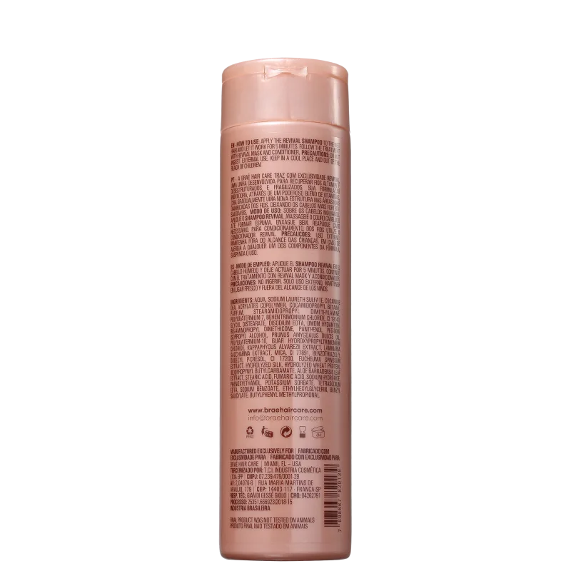 Brae Revival Shampoo 250ml - A Perfumista Mococa