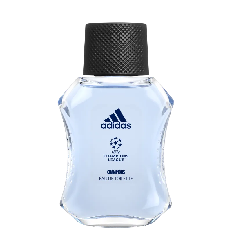 Frasco de fragrância masculina e vibrante inspirada no espírito de competição do futebol